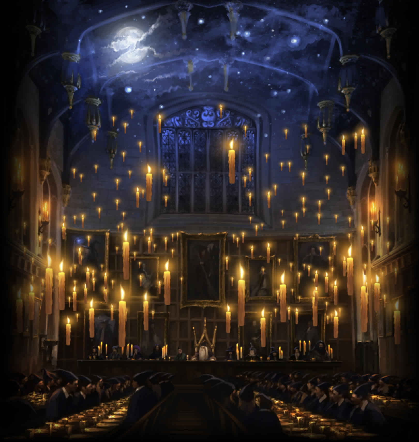 hogwarts big hall