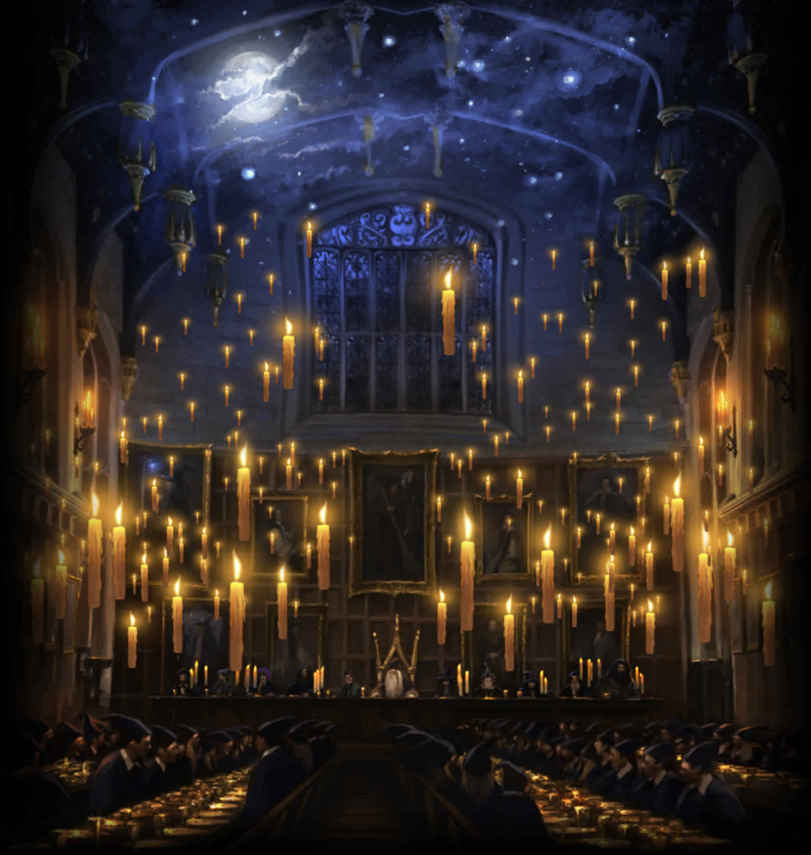 Inside Hogwarts Castle Great Hall
