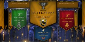 The welcome messages for each of the four Hogwarts houses on Pottermore :  r/harrypotter