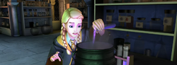Penny Haywood making a potion HM52