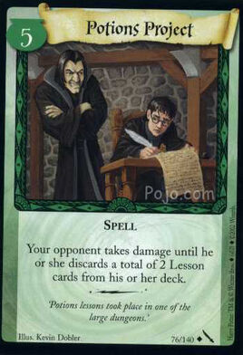 Potions Project (Harry Potter Trading Card)