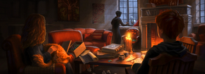 B4C14M2 Hedwig% 27s Gryffindor Common Room delivery