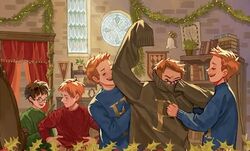 Harry & Weasleys Christmas 1991
