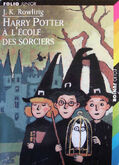 Original Folio Junior Edition cover for Harry Potter à l'école des sorciers