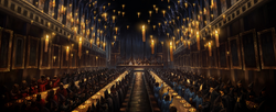 Great Hall mourning Cedric's death