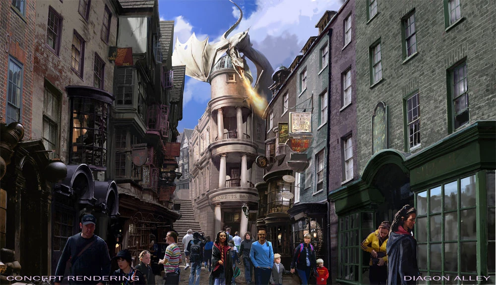 diagon alley harry potter