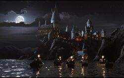 Hogwarts Castle and the Great Lake