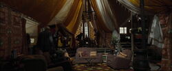 Weasleys inside Perkin's tent GOFF