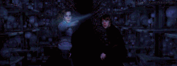 Hermione and Ron casting Stupefy