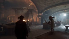 Elfos domésticos trabalhando na  do 