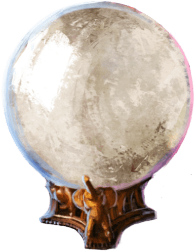 Bola de cristal, Wiki El Bestiario