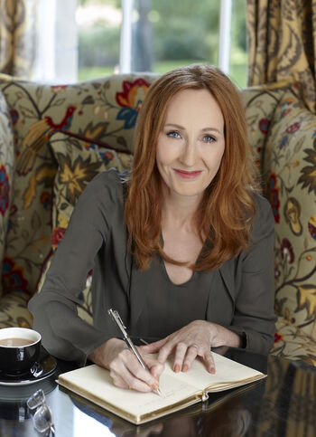 J.K. Rowling by Debra Hurford Brown Photography