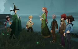 McGonagall, MacGillony and students MA