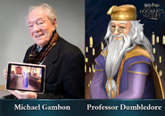 HM promo Michael Gambon Albus Dumbledore