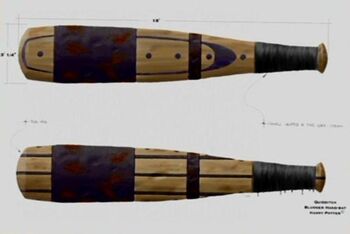 Quidditch Bludger Bat (Concept Artwork)