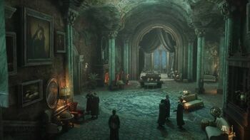 Slytherin common room HL