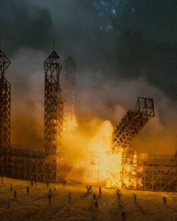 Burning Of The Hogwarts Quidditch Pitch Harry Potter Wiki Fandom