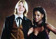 Fred Weasley and Angelina Johnson