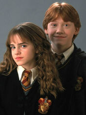 Hermione Granger and Ron Weasley COSF promo