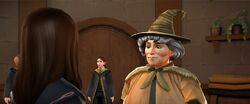 Professor Sprout awarding Prefect duties HM