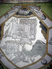 Gobelin, przedstawiający 