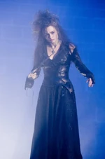 Bellatrix während des Kampfes