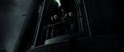 Bellatrix lanza triunfalmente Morsmordre para la  de 
