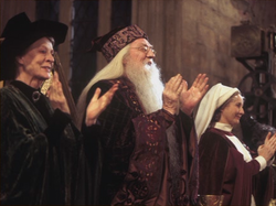 Dumbledore, McGonagall, Pomfrey and Sprout COSF