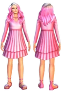 Sweetheart outfit worn female version