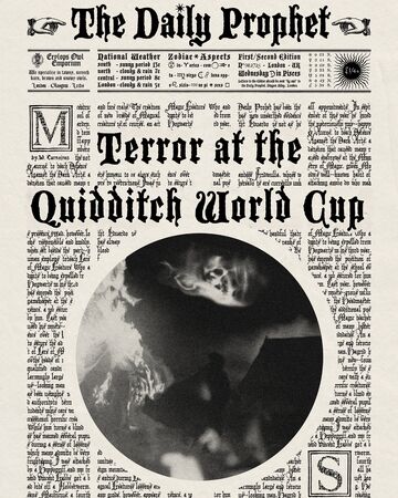 Scenes Of Terror At The Quidditch World Cup Harry Potter Wiki Fandom