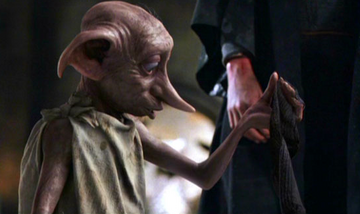 Harry potter chaussette dobby clearance