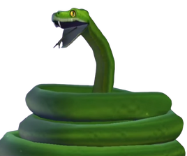 Green snake - PAS