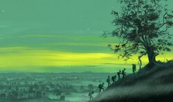 JimKay-Illustration B4C06 WalkingToPortkey