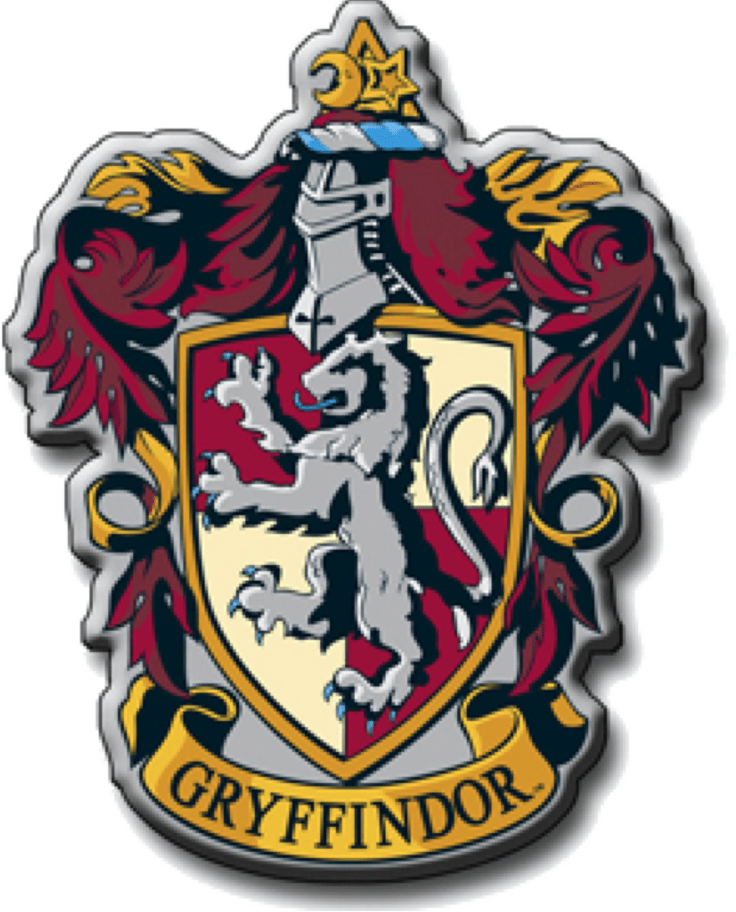 Botton - Grifinória Gryffindor Harry Potter Casa Hogwarts