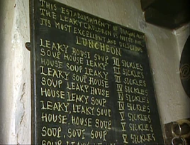 Leaky Cauldron's Luncheon meal