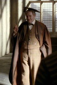 Professor Slughorn at Hogwarts HBPF