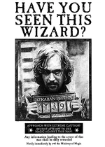 Sirius Black Wanted Poster