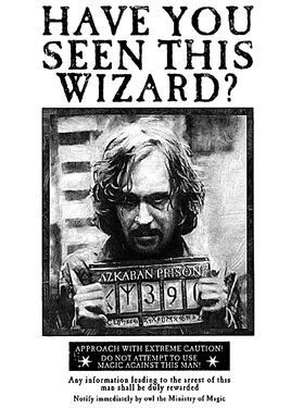 Sirius Black Wanted Poster
