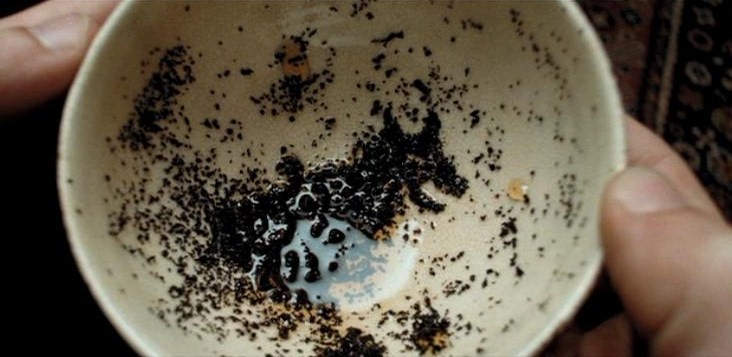 reading tea leaves harry potter