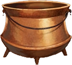 Copper-cauldron