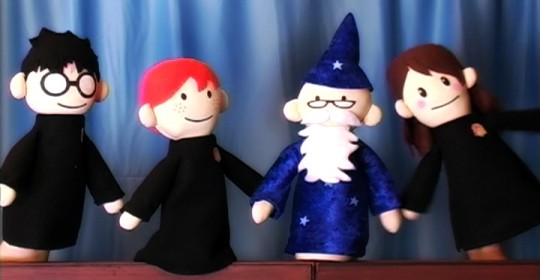 Harry potter hot sale hand puppets