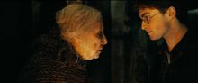 Bathilda Bagshot and Harry Potter