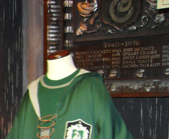 Slytherin House Captain's Plaque