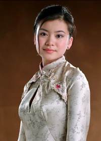 Cho in her Yule Ball dress robes