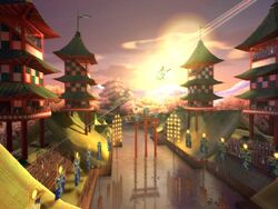 Quidditch World Cup - Japanese Quidditch Stadium 01