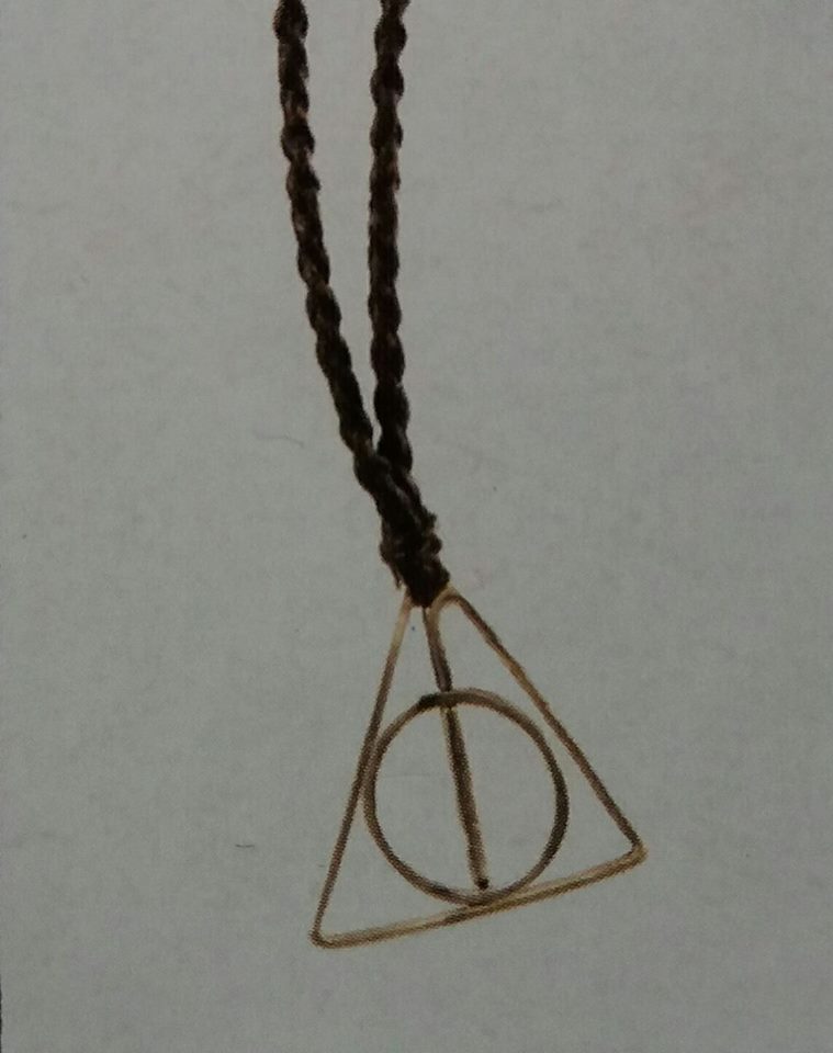 Official Harry Potter Deathly Hallows Necklace by India | Ubuy