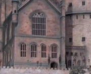 Empfangsraum im Vorgebäude