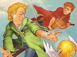 Un giocatore Grifondoro commette il fallo 'Blagging'.