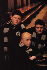 HP1 Malfoy Crabbe Goyle