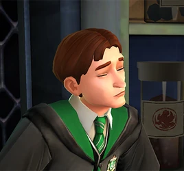 Slytherin boy who drank a botched potion